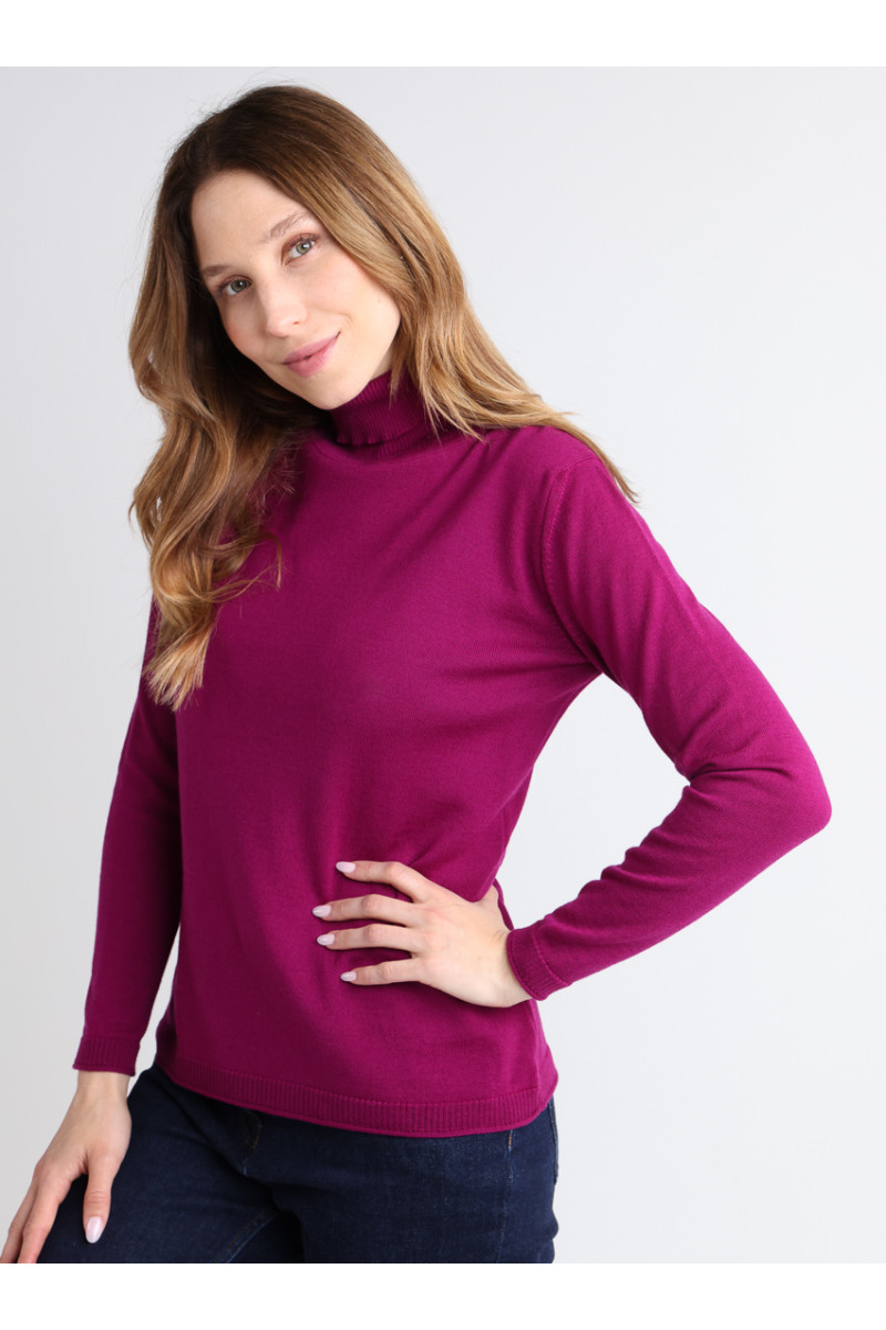 Pull col roulé en laine - 12 Monsieur Solfin | Fabriqué en France
