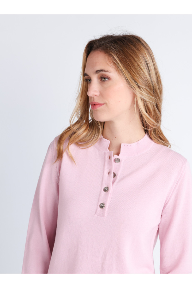 Pull col montant en laine - 7 Monsieur Solfin | Fabriqué en France