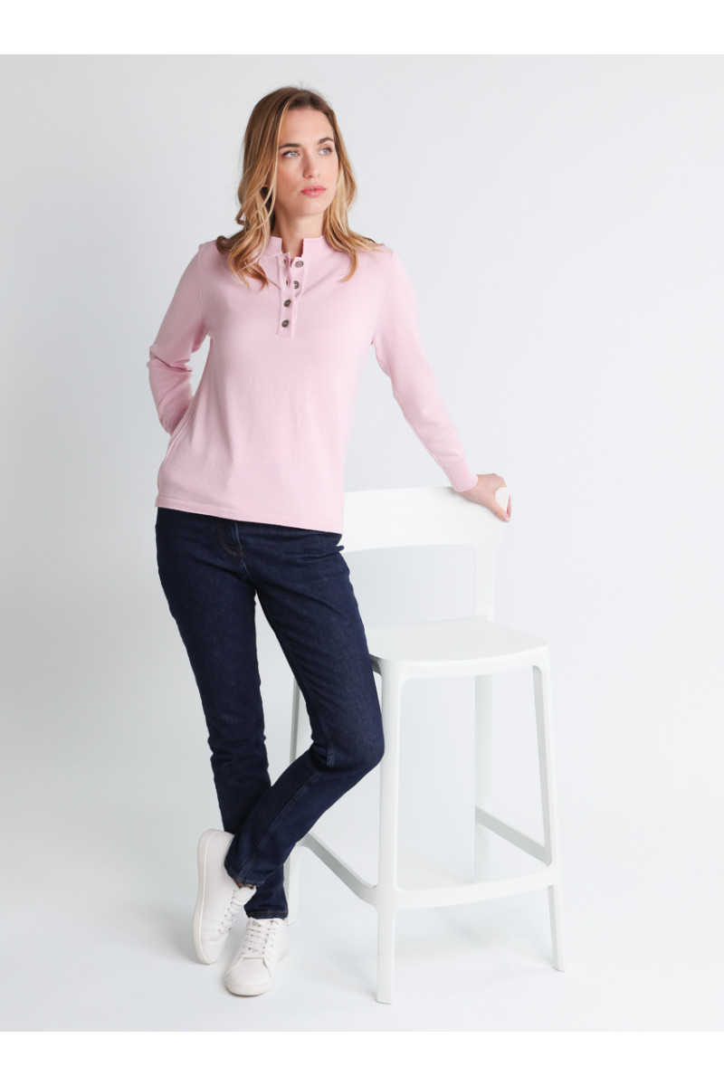 Pull col montant en laine - 9 Monsieur Solfin | Fabriqué en France