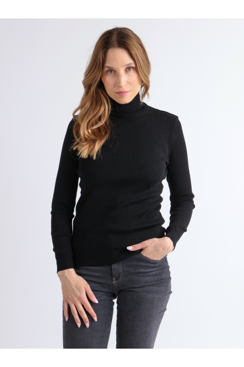 Pull chaussette col roule en laine - 2 Monsieur Solfin | Fabriqué en France