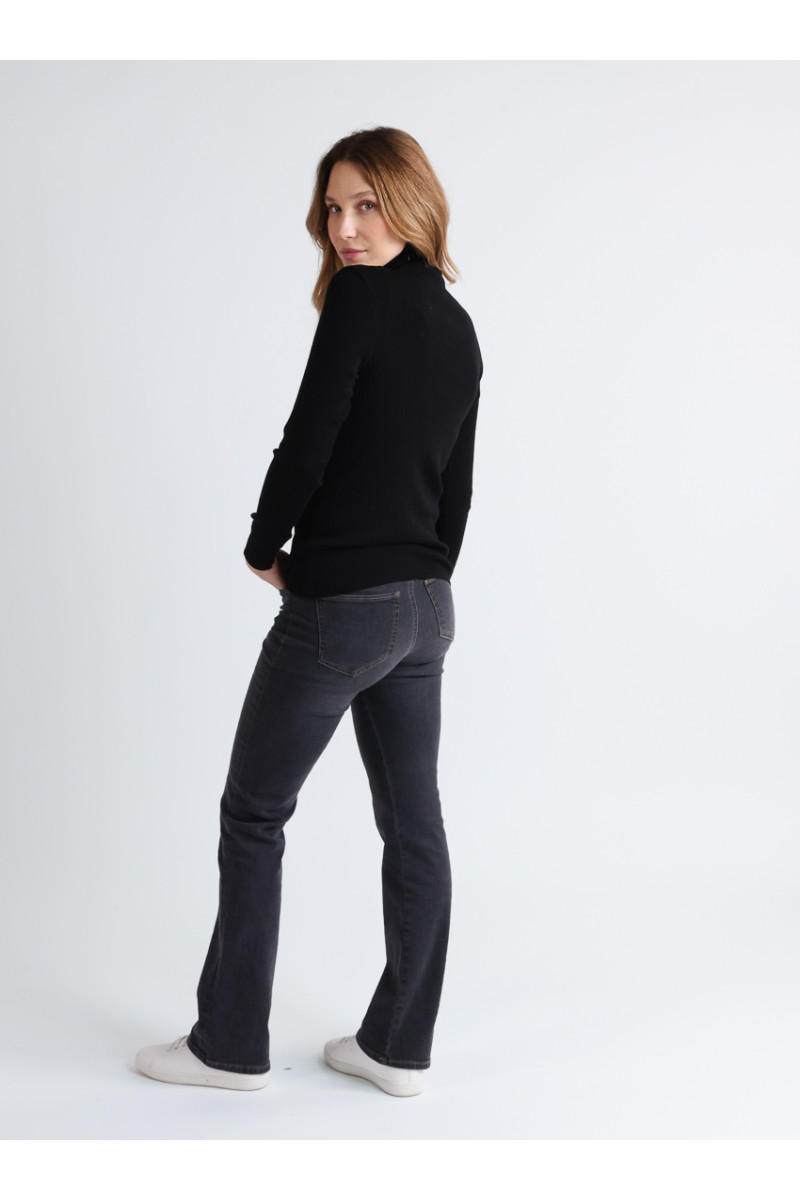 Pull chaussette col roule en laine - 6 Monsieur Solfin | Fabriqué en France