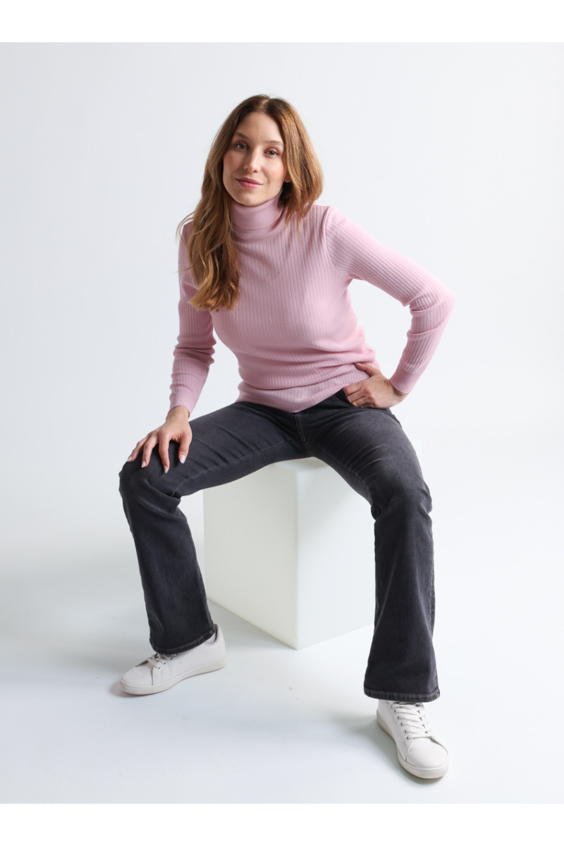 Pull chaussette col roule en laine - 9 Monsieur Solfin | Fabriqué en France