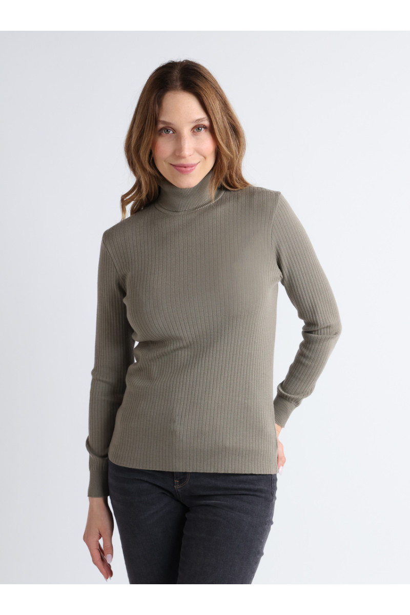 Pull chaussette col roule en laine - 3 Monsieur Solfin | Fabriqué en France