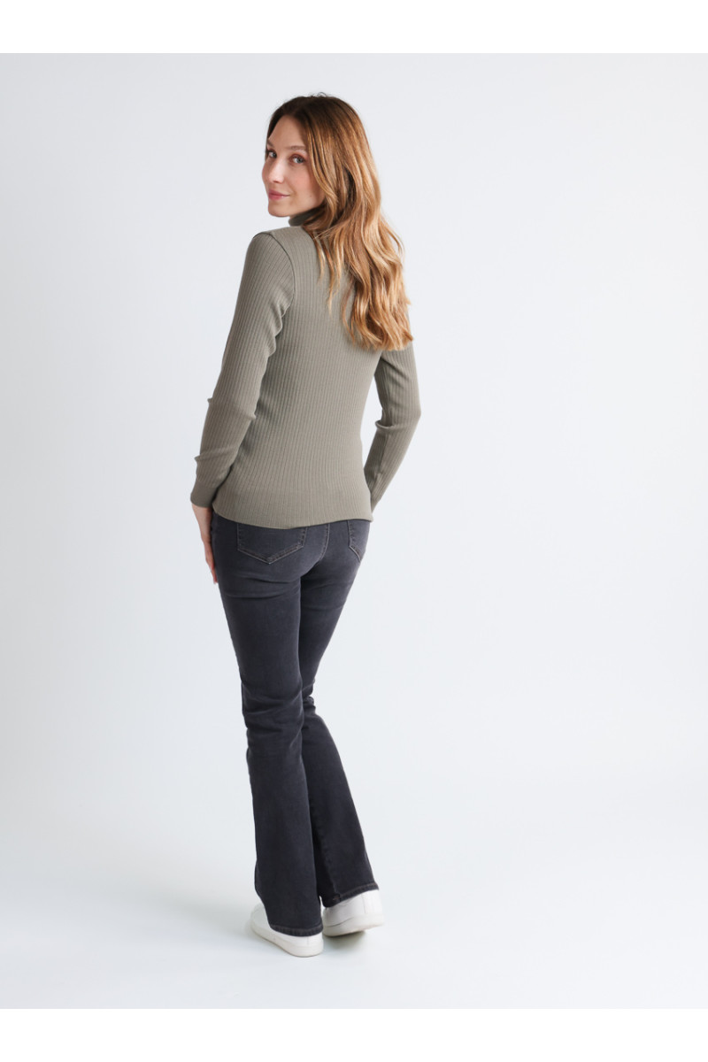 Pull chaussette col roule en laine - 12 Monsieur Solfin | Fabriqué en France