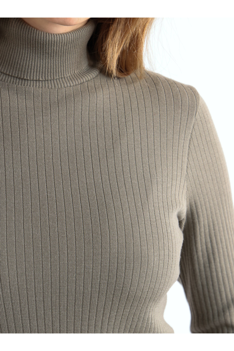 Pull chaussette col roule en laine - 11 Monsieur Solfin | Fabriqué en France