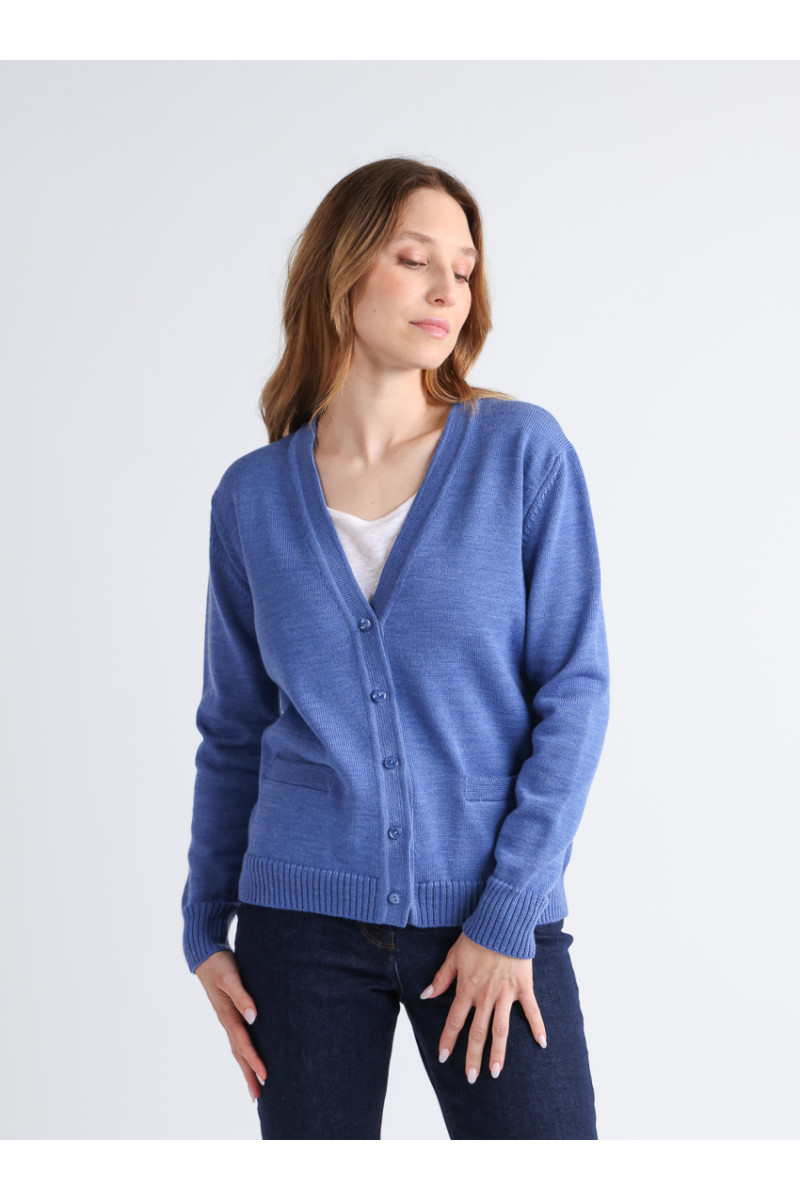 Gilet laine en jersey épais - 5 Monsieur Solfin | Fabriqué en France