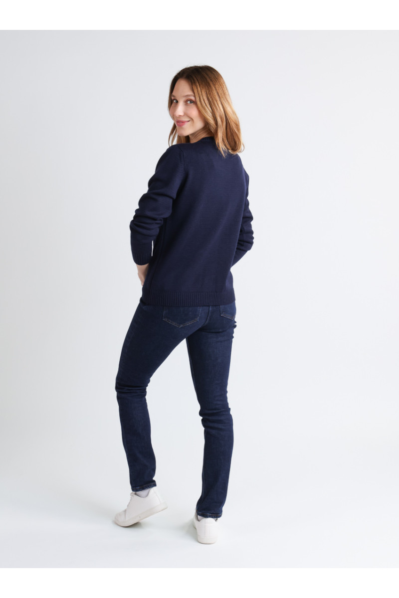 Cardigan en laine jersey épais - 14 Monsieur Solfin | Fabriqué en France