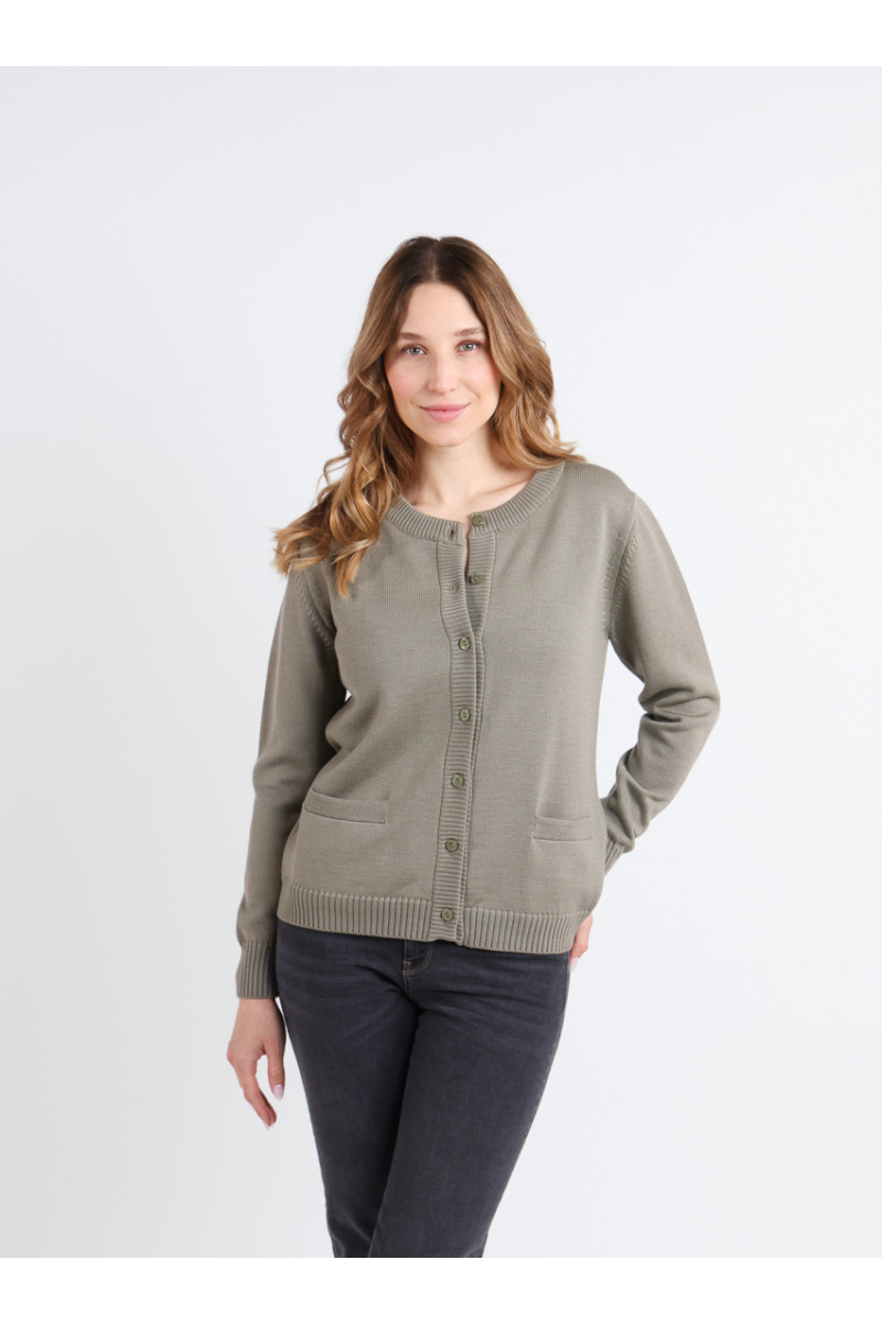 Cardigan en laine jersey épais - 2 Monsieur Solfin | Fabriqué en France