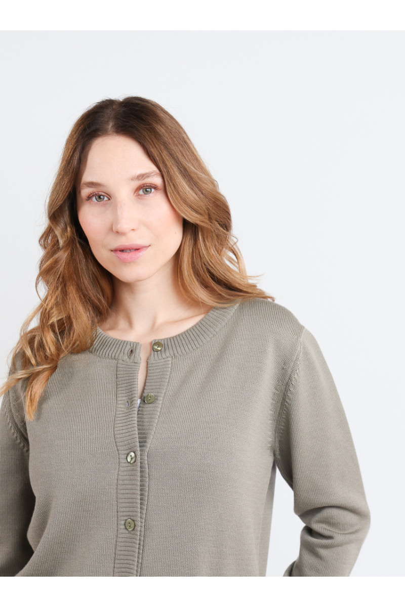 Cardigan en laine jersey épais - 3 Monsieur Solfin | Fabriqué en France