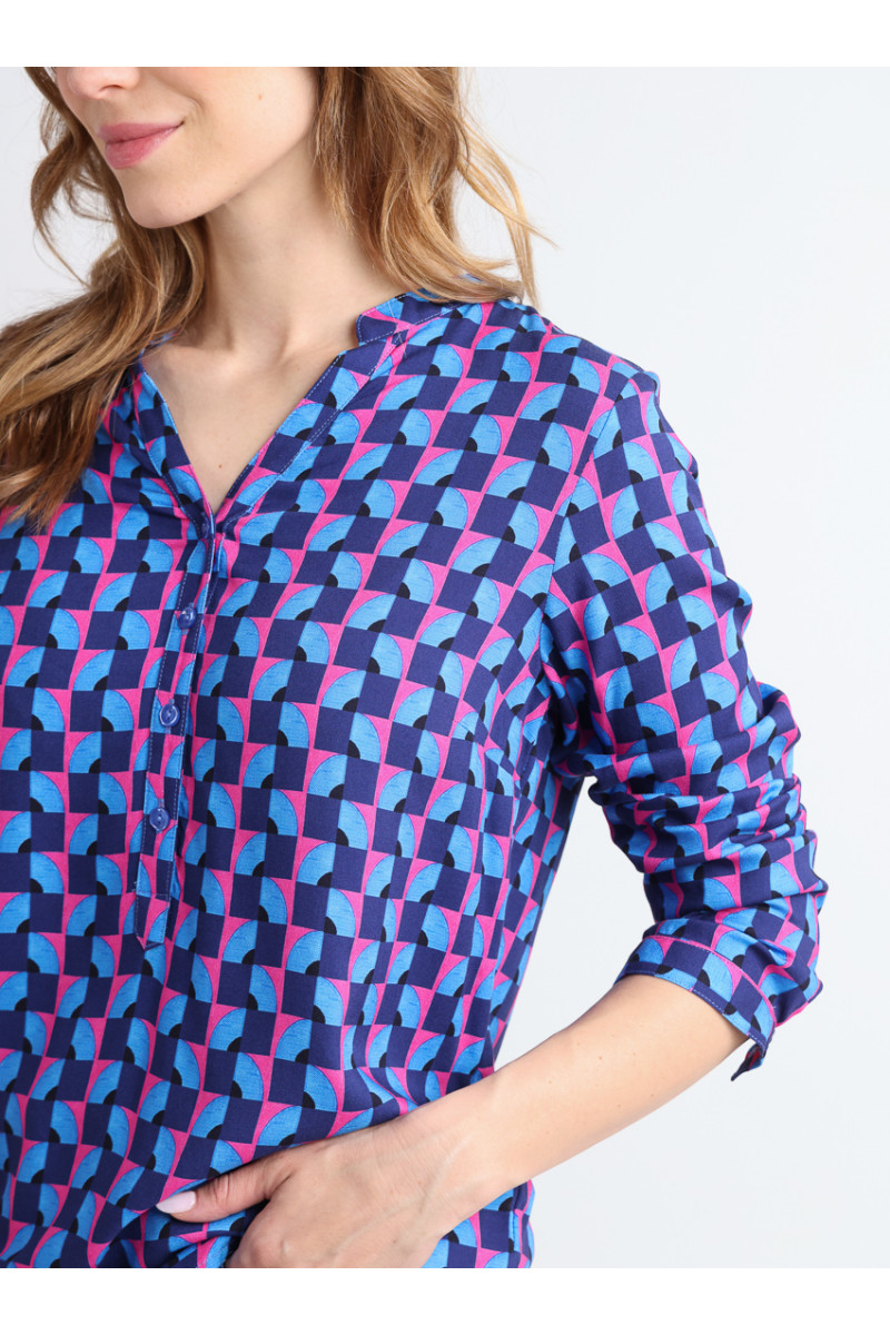 Blouse en viscose chaude - 4 Monsieur Solfin | Fabriqué en France Blouse en viscose chaude - 4 Monsieur Solfin | Fabriqué en France