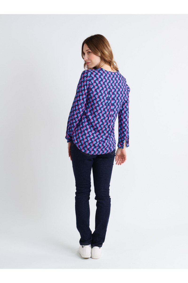 Blouse en viscose chaude - 5 Monsieur Solfin | Fabriqué en France Blouse en viscose chaude - 5 Monsieur Solfin | Fabriqué en France