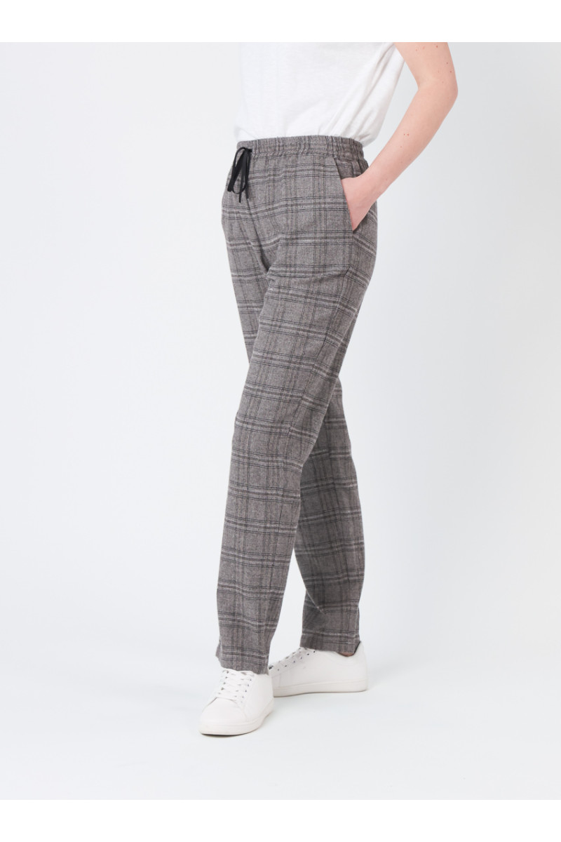 Pantalon femme à carreaux - 3 Monsieur Solfin | Fabriqué en France