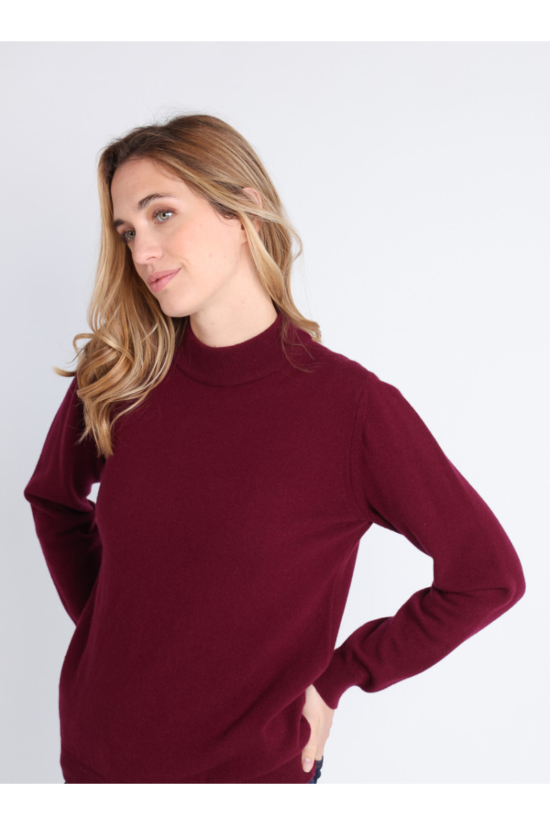 Pull col cheminee cachemire - 15 Monsieur Solfin | Fabriqué en France