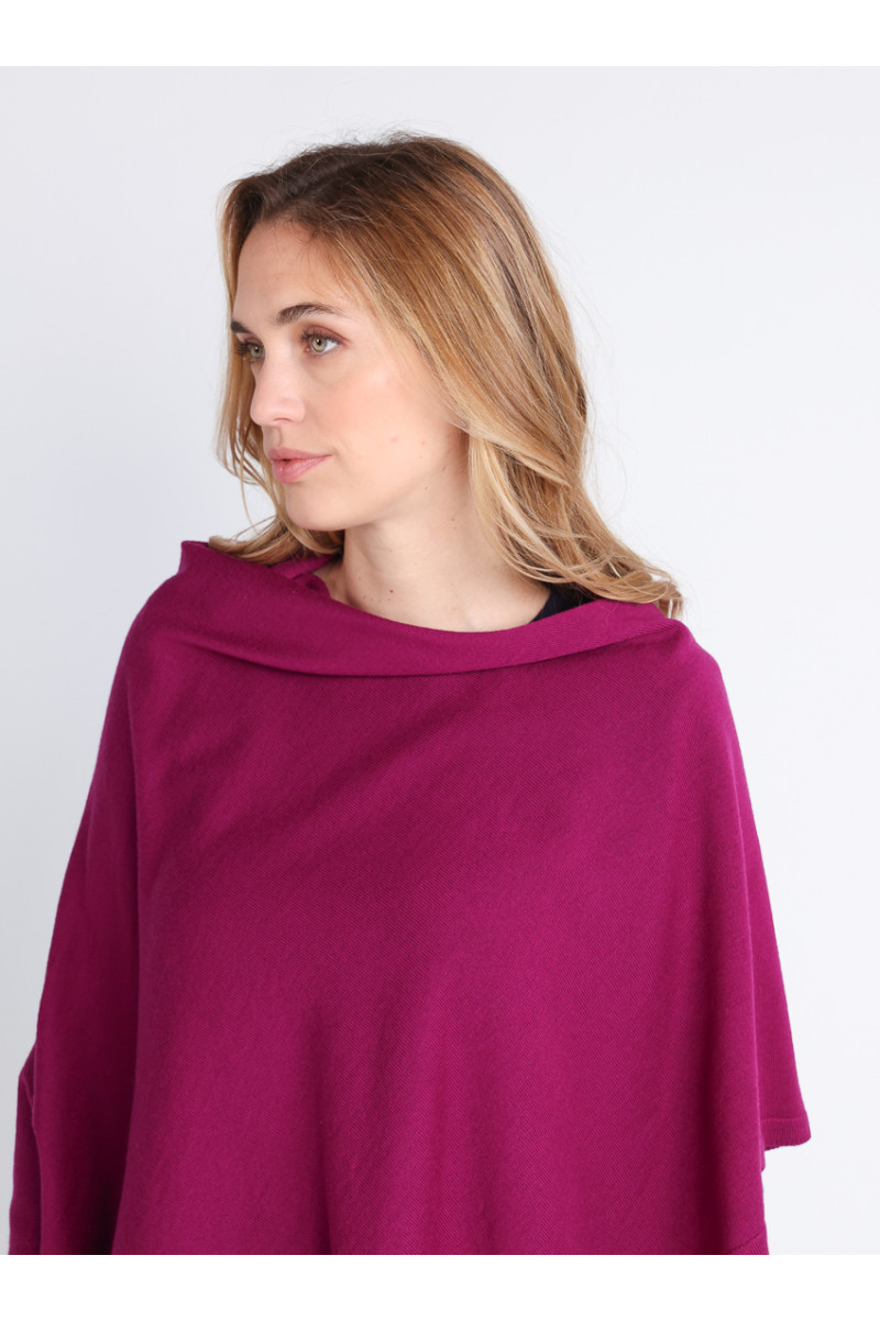 Poncho en laine - 6 Monsieur Solfin | Fabriqué en France