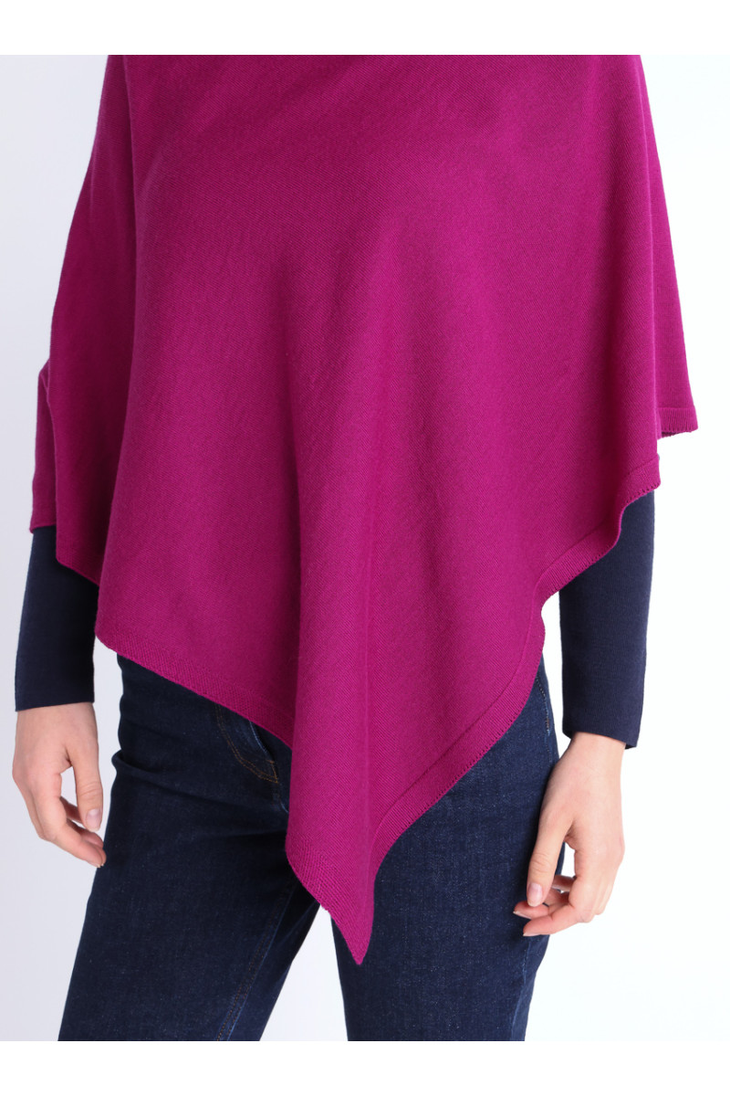 Poncho en laine - 7 Monsieur Solfin | Fabriqué en France