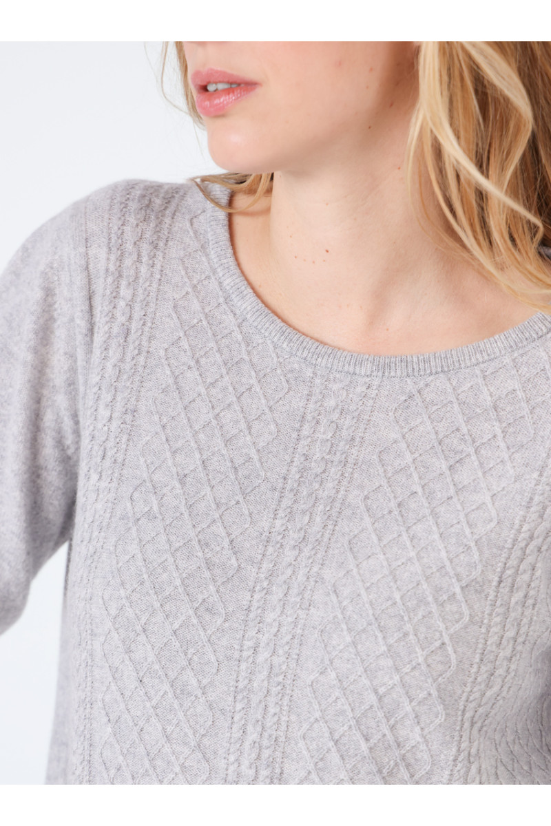 Pull en cachemire et laine - 3 Monsieur Solfin | Fabriqué en France