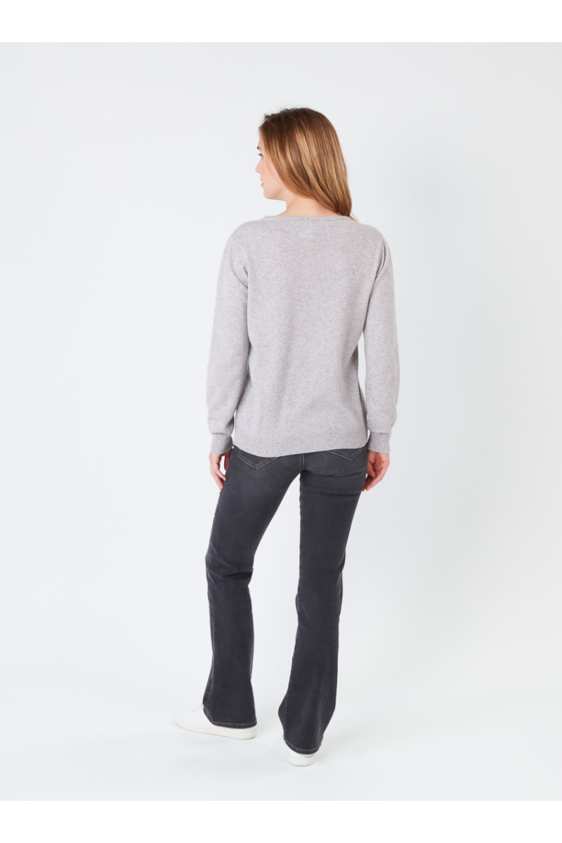 Pull en cachemire et laine - 5 Monsieur Solfin | Fabriqué en France