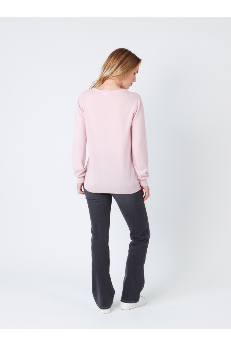 Pull en cachemire et laine - 8 Monsieur Solfin | Fabriqué en France