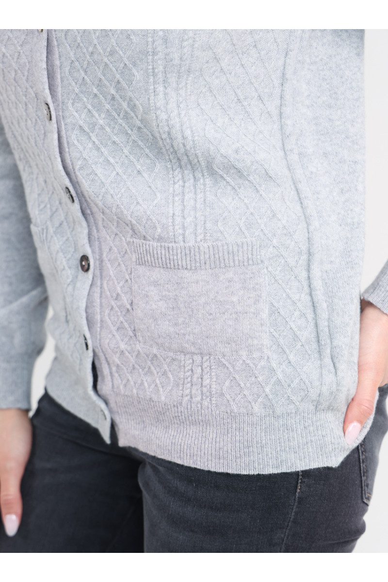 Cardigan en cachemire et laine - 4 Monsieur Solfin | Fabriqué en France
