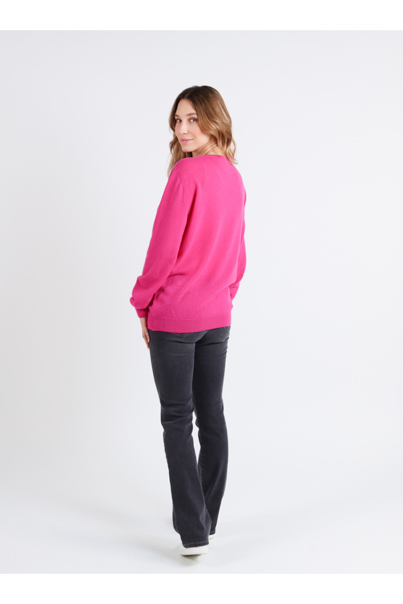 Cardigan en cachemire et laine - 8 Monsieur Solfin | Fabriqué en France