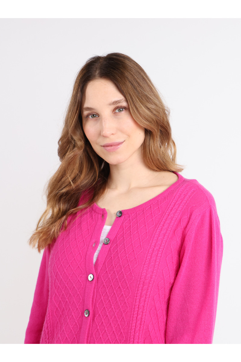 Cardigan en cachemire et laine - 6 Monsieur Solfin | Fabriqué en France