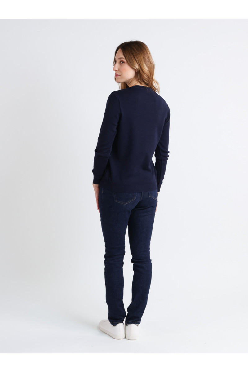 Pull en laine col rond - 8 Monsieur Solfin | Fabriqué en France