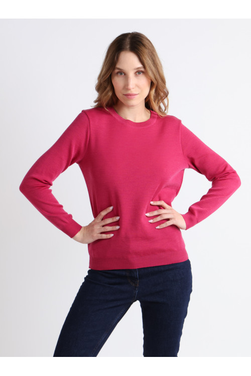 Pull en laine col rond - 1 Monsieur Solfin | Fabriqué en France