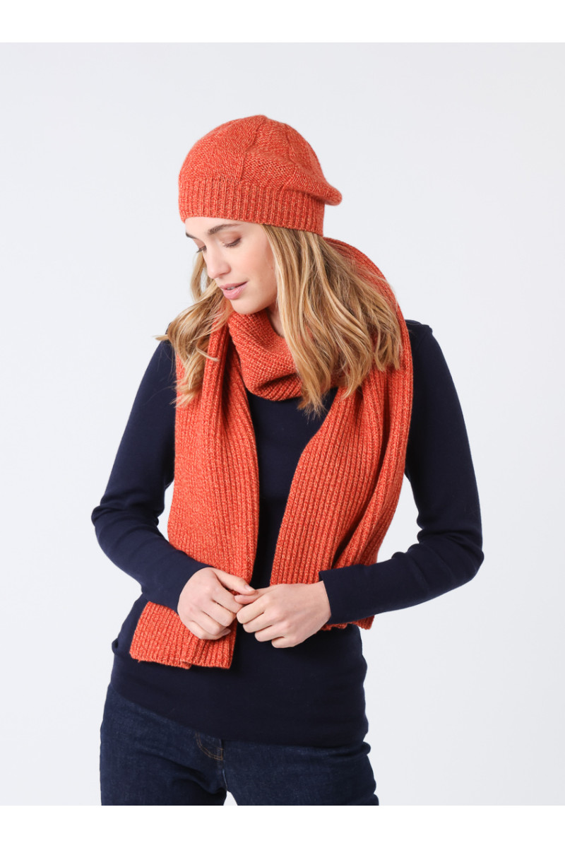 Béret en laine lambswool - 1 Monsieur Solfin | Fabriqué en France