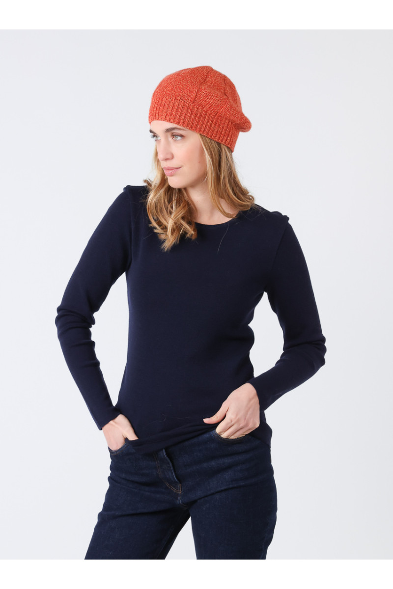 Béret en laine lambswool - 5 Monsieur Solfin | Fabriqué en France