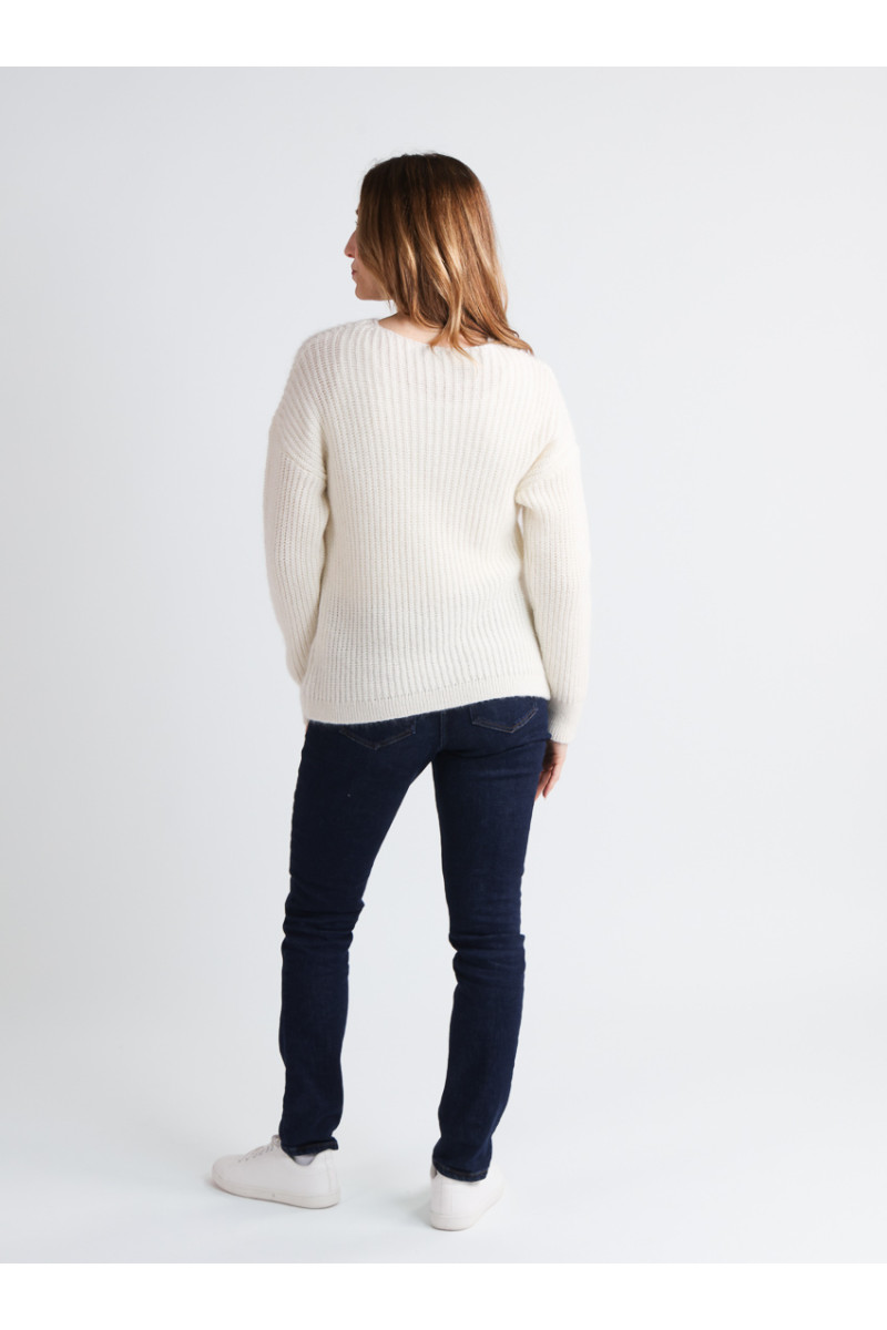 Pull maille perlée - 8 Monsieur Solfin | Fabriqué en France