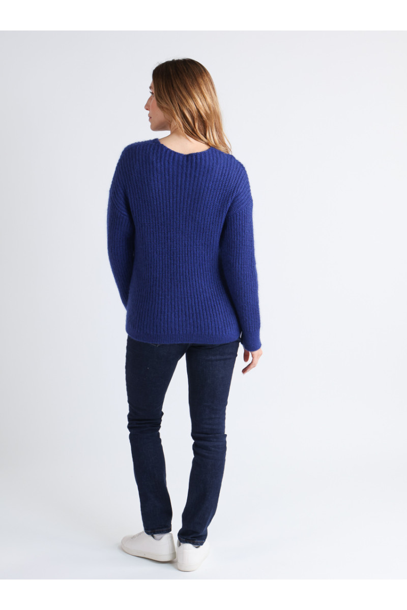 Pull maille perlée - 11 Monsieur Solfin | Fabriqué en France