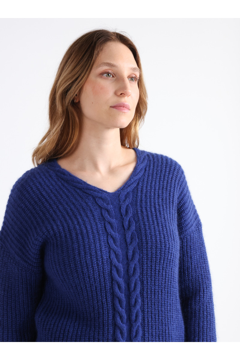 Pull maille perlée - 9 Monsieur Solfin | Fabriqué en France