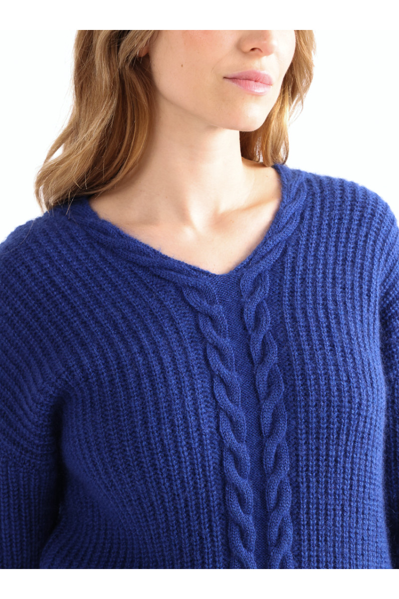 Pull maille perlée - 10 Monsieur Solfin | Fabriqué en France