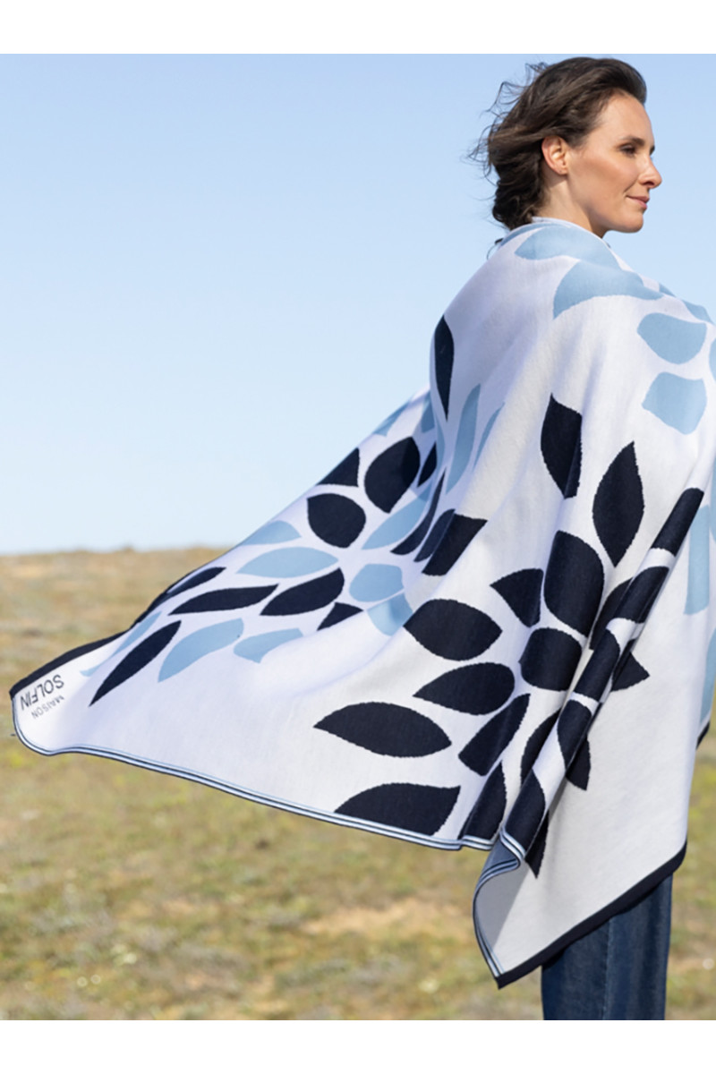Plaid en laine mérinos - 5 Monsieur Solfin | Fabriqué en France