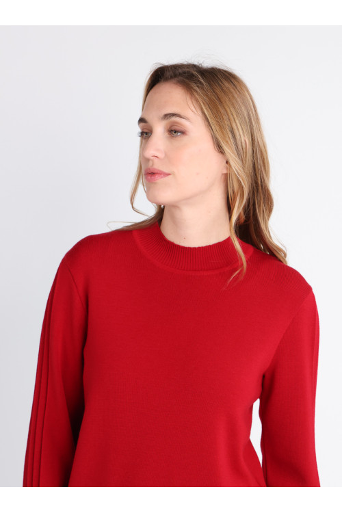 Pull en laine manches fantaisies - 1 Monsieur Solfin | Fabriqué en France 2