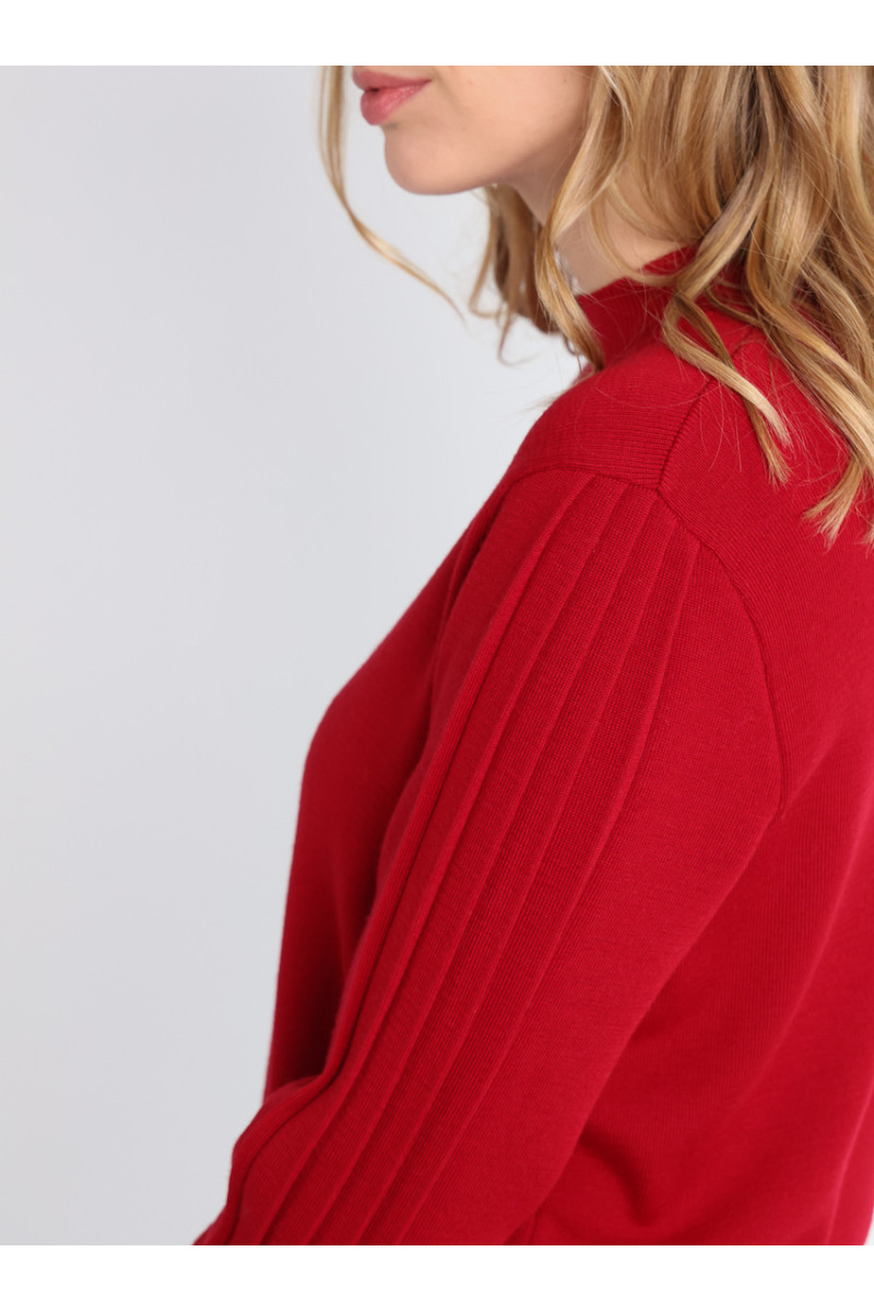 Pull en laine manches fantaisies - 3 Monsieur Solfin | Fabriqué en France