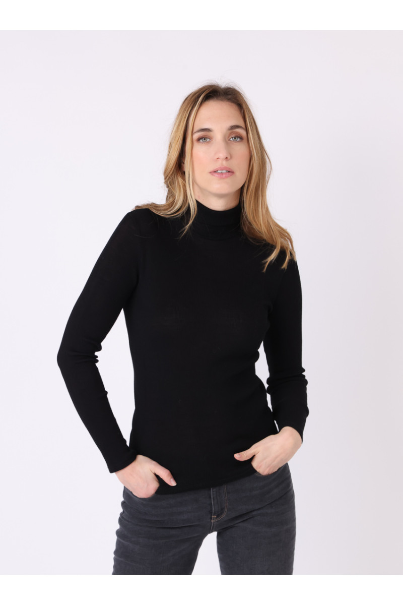 Pull chaussette col roulé - 7 Monsieur Solfin | Fabriqué en France