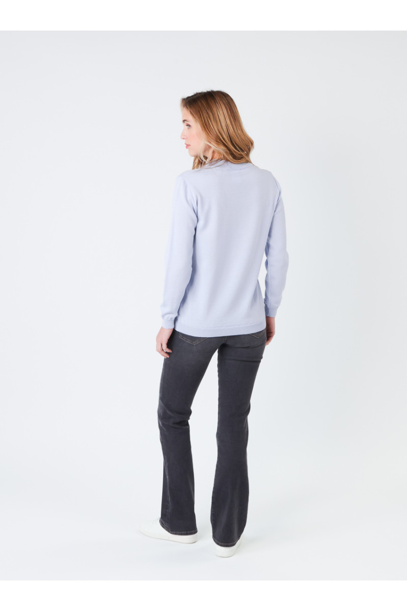 Pull col cheminée en laine - 6 Monsieur Solfin | Fabriqué en France