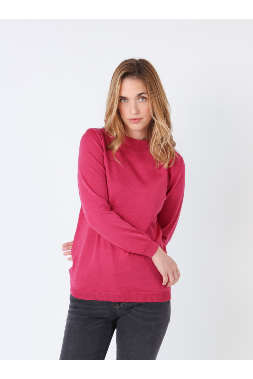 Pull col cheminée en laine - 1 Monsieur Solfin | Fabriqué en France