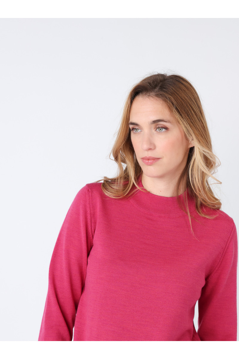 Pull col cheminée en laine - 7 Monsieur Solfin | Fabriqué en France