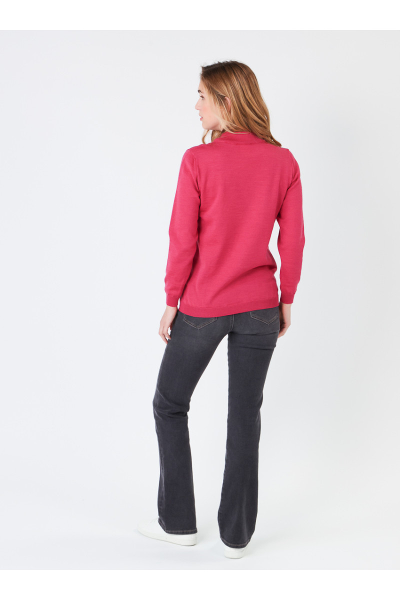 Pull col cheminée en laine - 9 Monsieur Solfin | Fabriqué en France