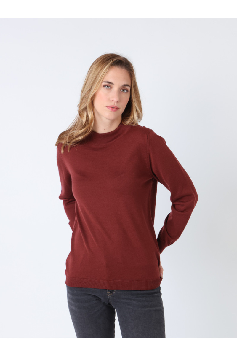 Pull col cheminée en laine - 3 Monsieur Solfin | Fabriqué en France