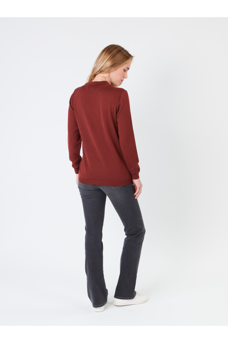 Pull col cheminée en laine - 12 Monsieur Solfin | Fabriqué en France