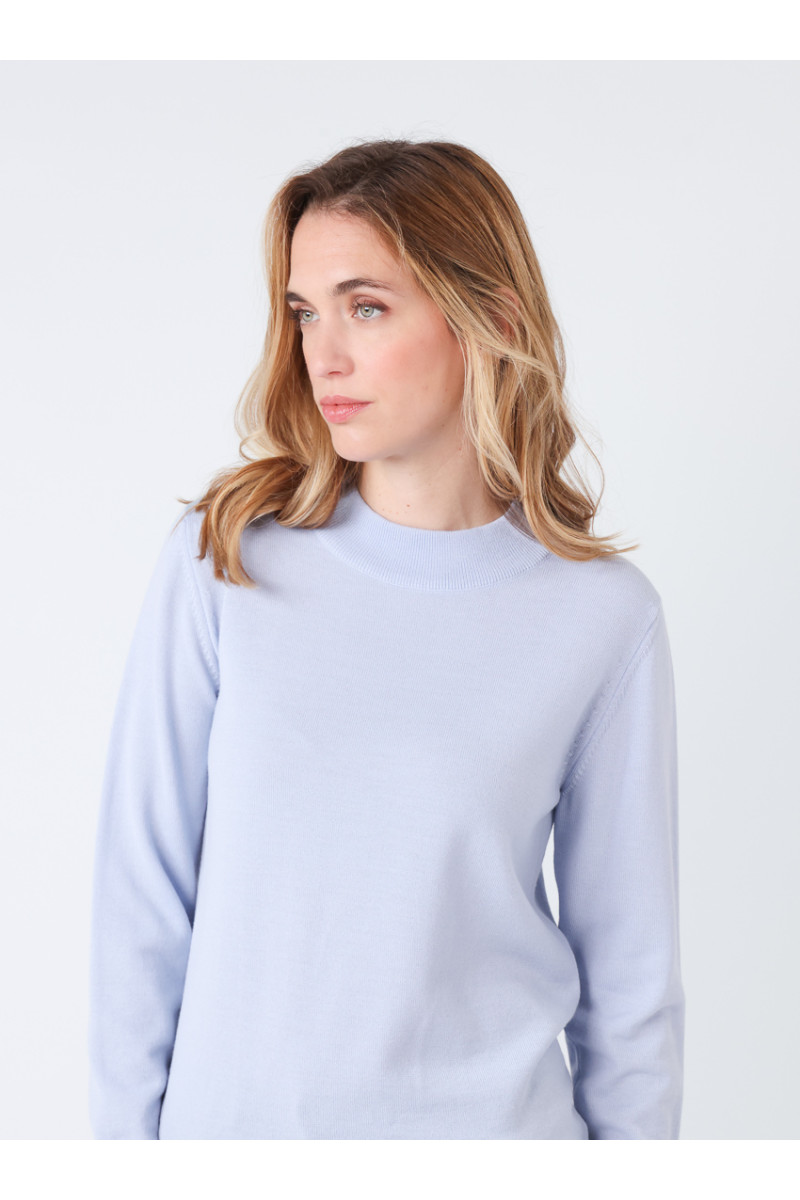 Pull col cheminée en laine - 4 Monsieur Solfin | Fabriqué en France
