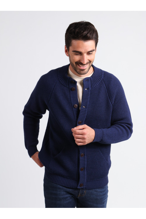 Gilet laine homme - 1 Monsieur Solfin | Fabriqué en France