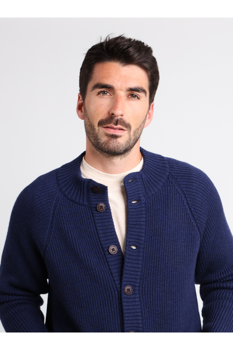 Gilet laine homme - 5 Monsieur Solfin | Fabriqué en France