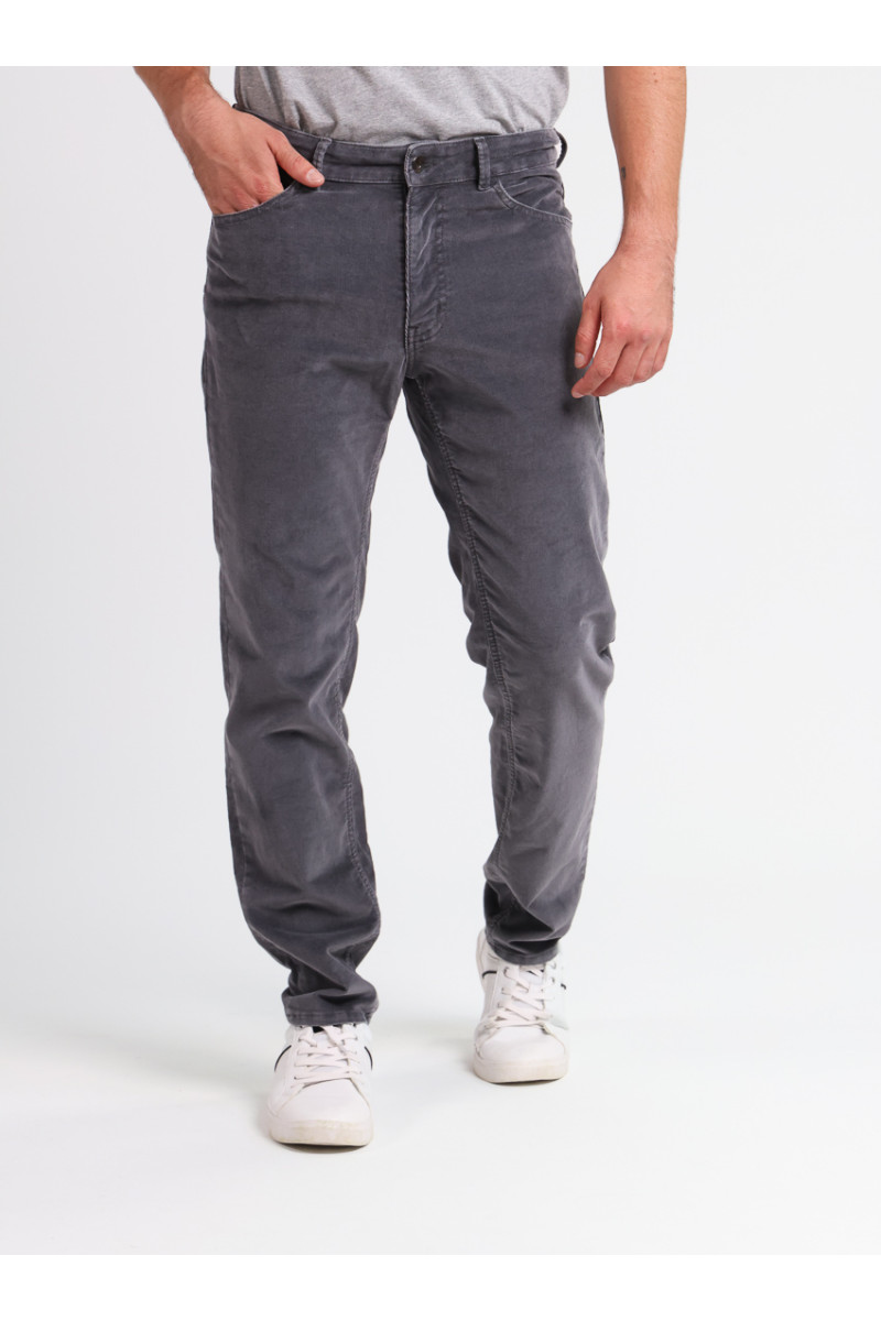 Pantalon velours coupe droite en coton - 6 Monsieur Solfin | Fabriqué en France