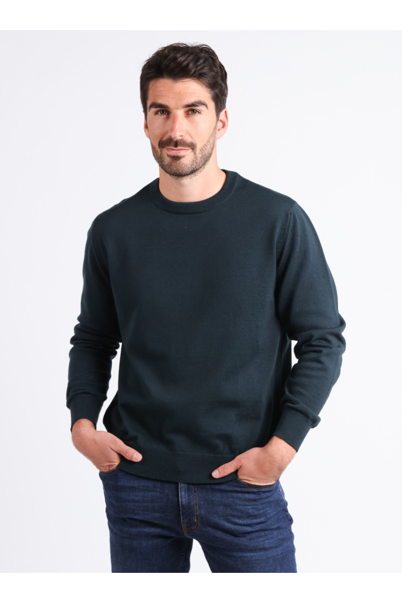 Pull ras du cou - 1 Monsieur Solfin | Fabriqué en France
