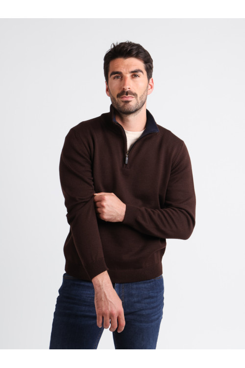 Pull col camionneur - 1 Monsieur Solfin | Fabriqué en France