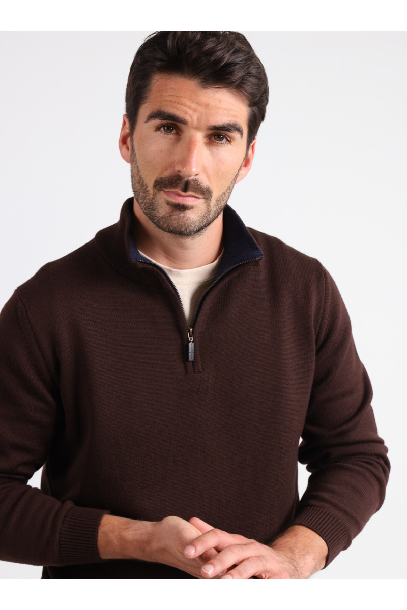 Pull col camionneur - 10 Monsieur Solfin | Fabriqué en France